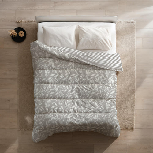 Lileo EasyDekbed™ Print – Grey Leafs