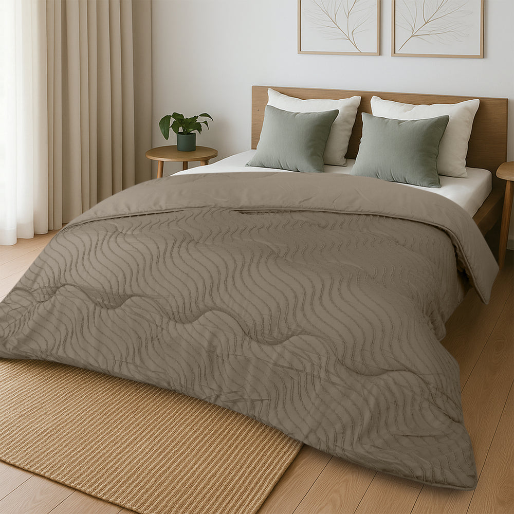 Lileo EasyDekbed™ Tufted Waves – Taupe