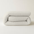 Bettdecke ohne Bezug – Lileo EasyBed™ Musselin – Cremeweiß