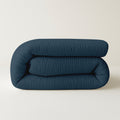 Bettdecke ohne Bezug - Lileo EasyBed™ Musselin - Petrol