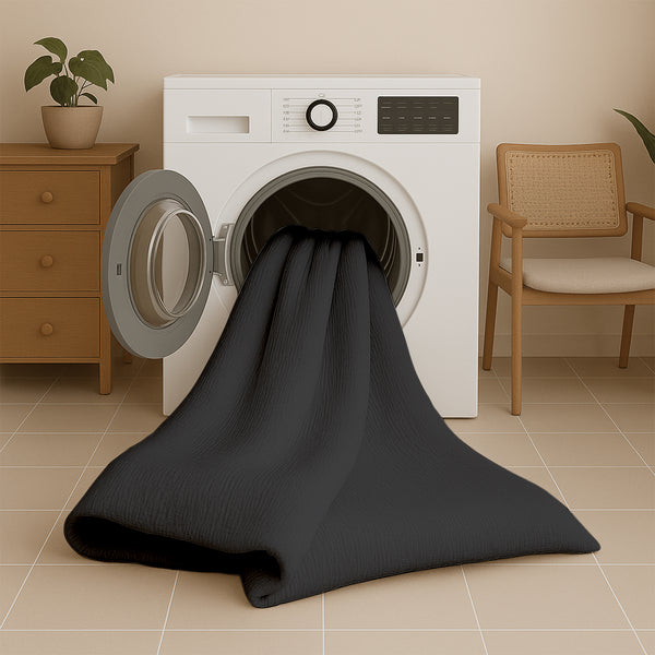 Lileo EasyBed™ Mousseline – Donkergrijs