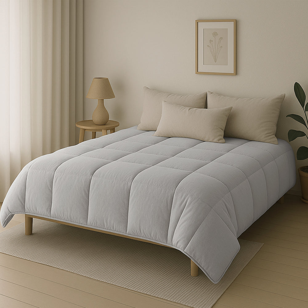 Lileo EasyBed™ Stonewash Zilvergrijs