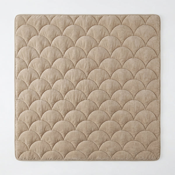 Dekbed Zonder Overtrek - Chenille Velvet Emboss - Taupe