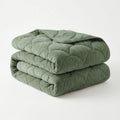 Dekbed Zonder Overtrek - Chenille Velvet Emboss - Hedge Groen