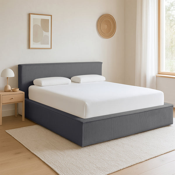 Lileo Storage Bedset Amour Cosy – Rib Antraciet