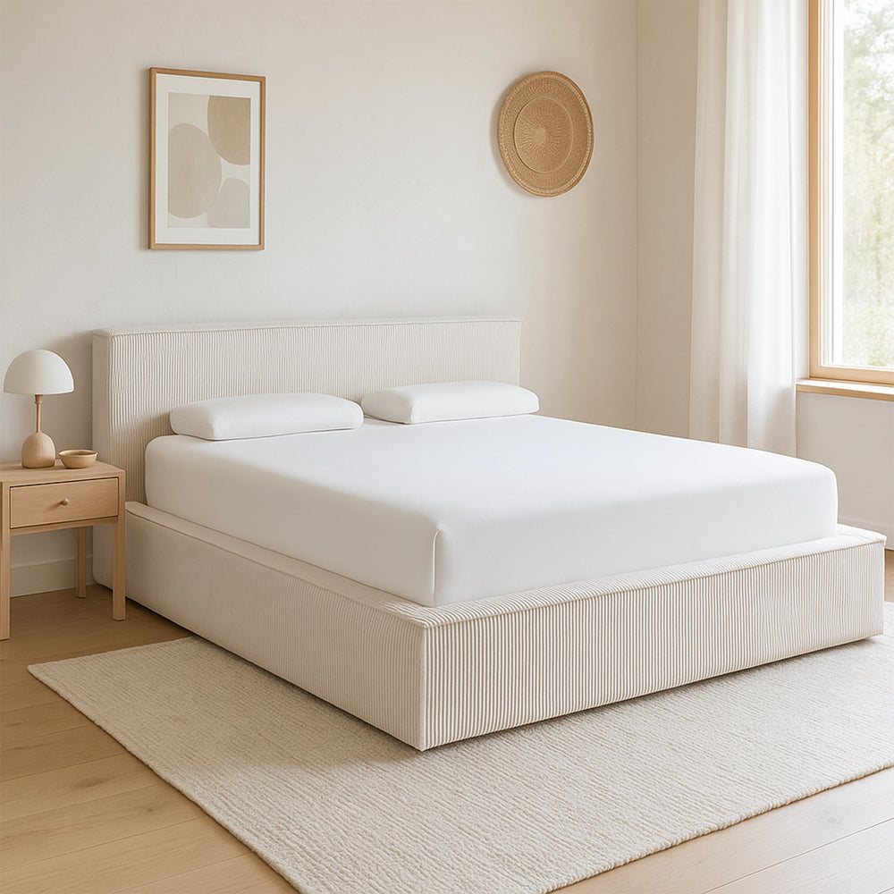 Lileo Storage Bedset Amour Cosy – Rib Creme