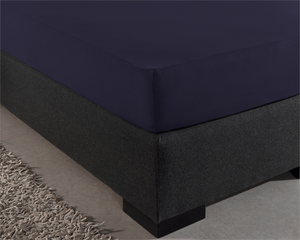 Double Jersey 220 gr. Fitted Sheet Navy