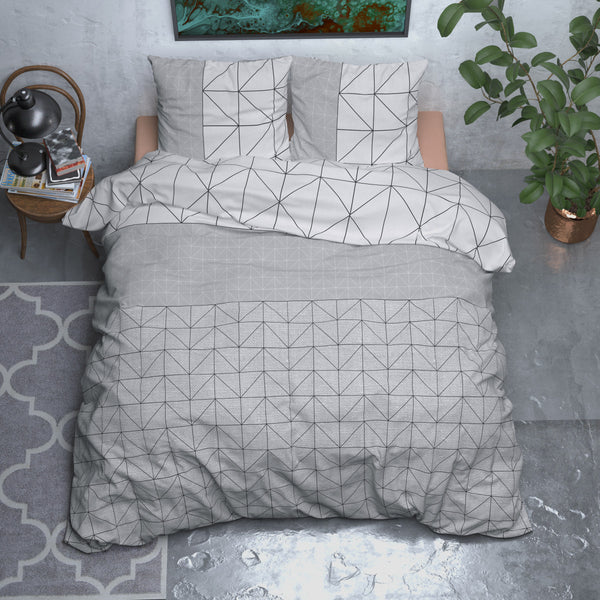 Flanel Gino Grijs