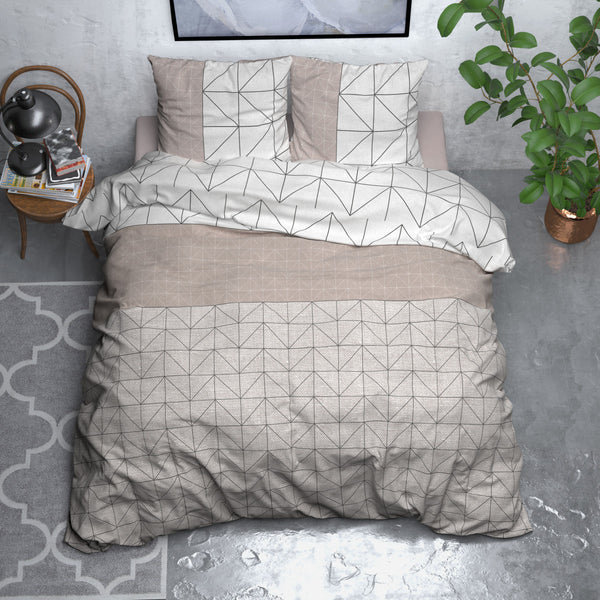 Flanel Gino Taupe