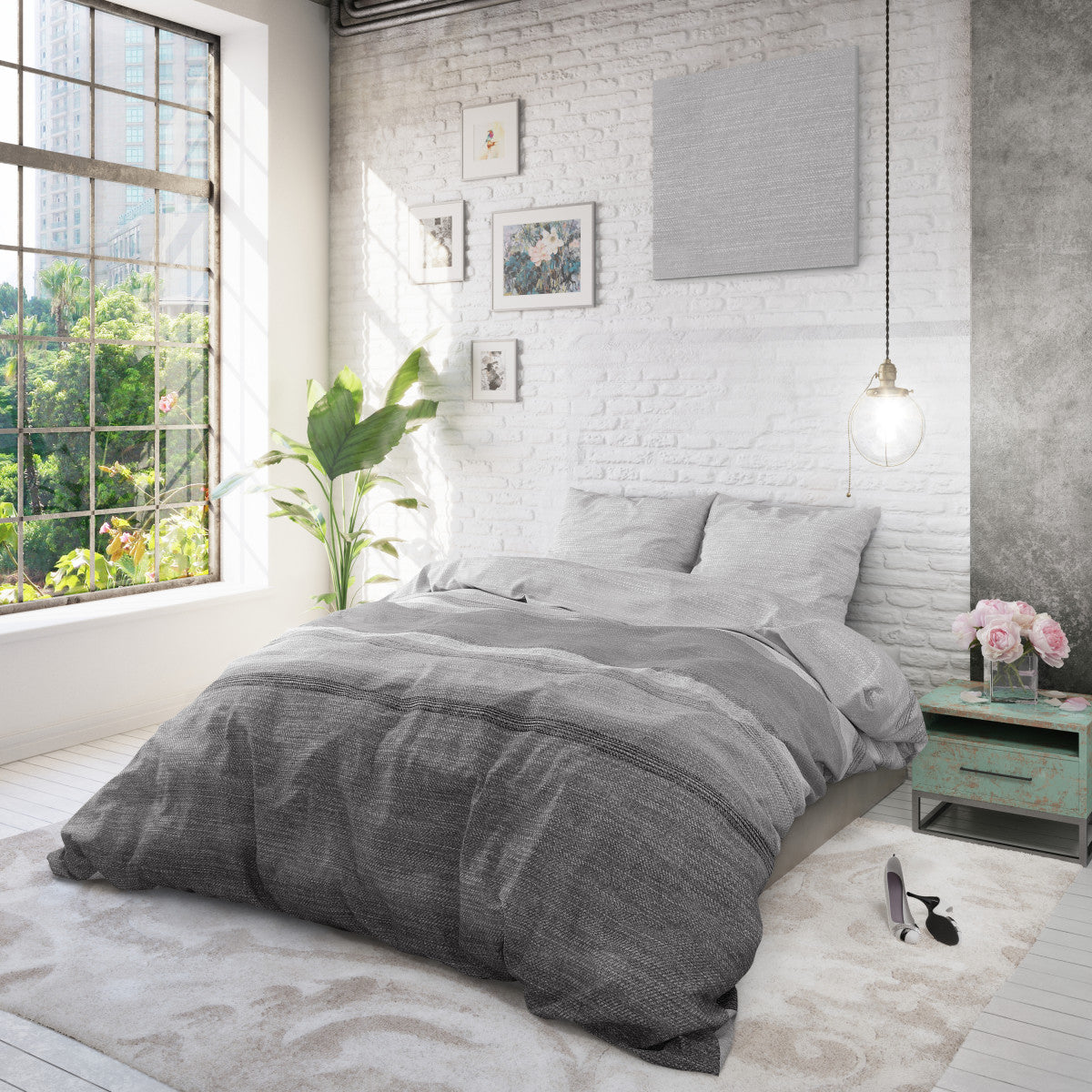 DBO ST ELG Stone Stripe Grey
