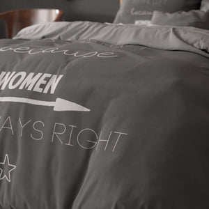 Women Always Right Antraciet