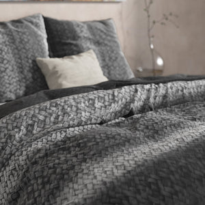 DH Flanel Gradient Knits Antraciet