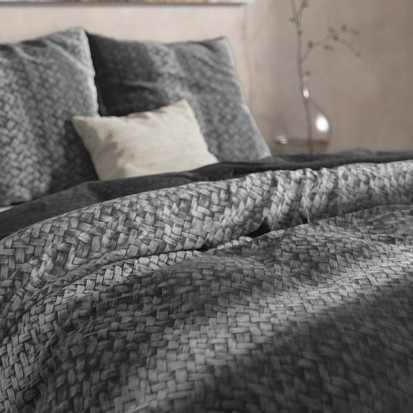 DH Flanel Gradient Knits Antraciet