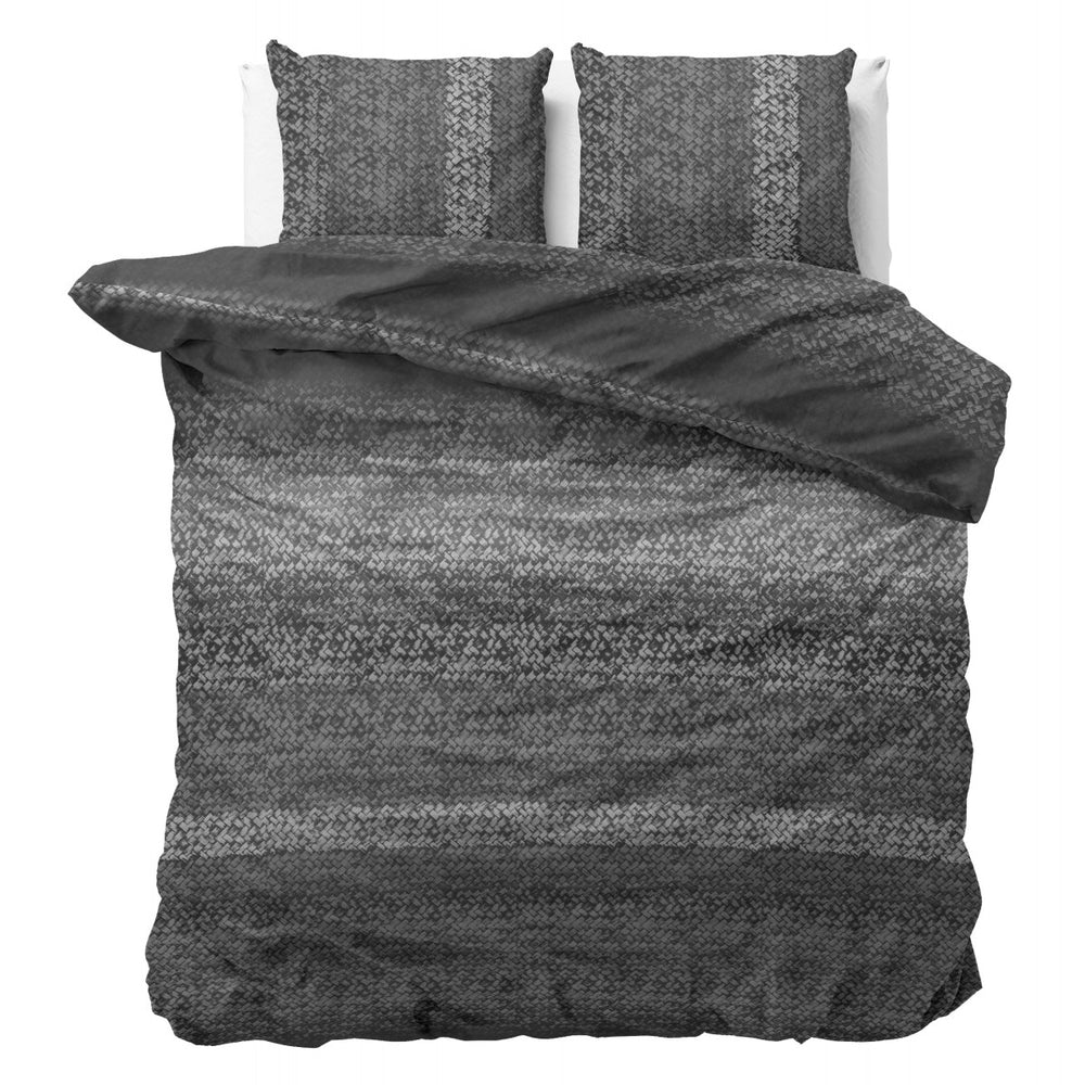 DH Flanel Gradient Knits Antraciet