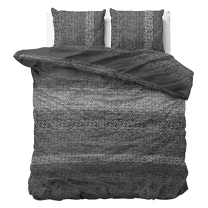DH Flanel Gradient Knits Antraciet