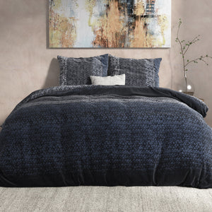Flanel Gradient Knits Blauw