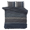 Bettbezug - Flanell-Farbverlaufsstrick Blau