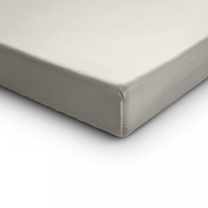 Satijnen Hoeslaken Creme