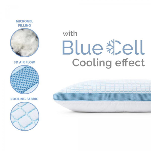 3D Blue Cell Tech Verkoelend Microgel Kussen