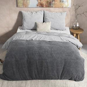 DH Flanel Quinn Antraciet