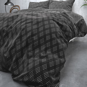 Flanel Cheng Antraciet