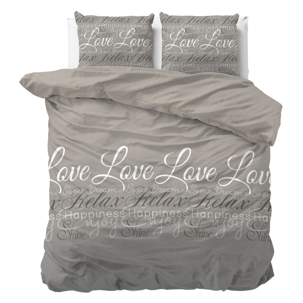 Flanel Love and Relax Taupe