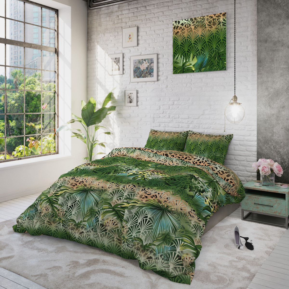 Trendy Jungle Groen