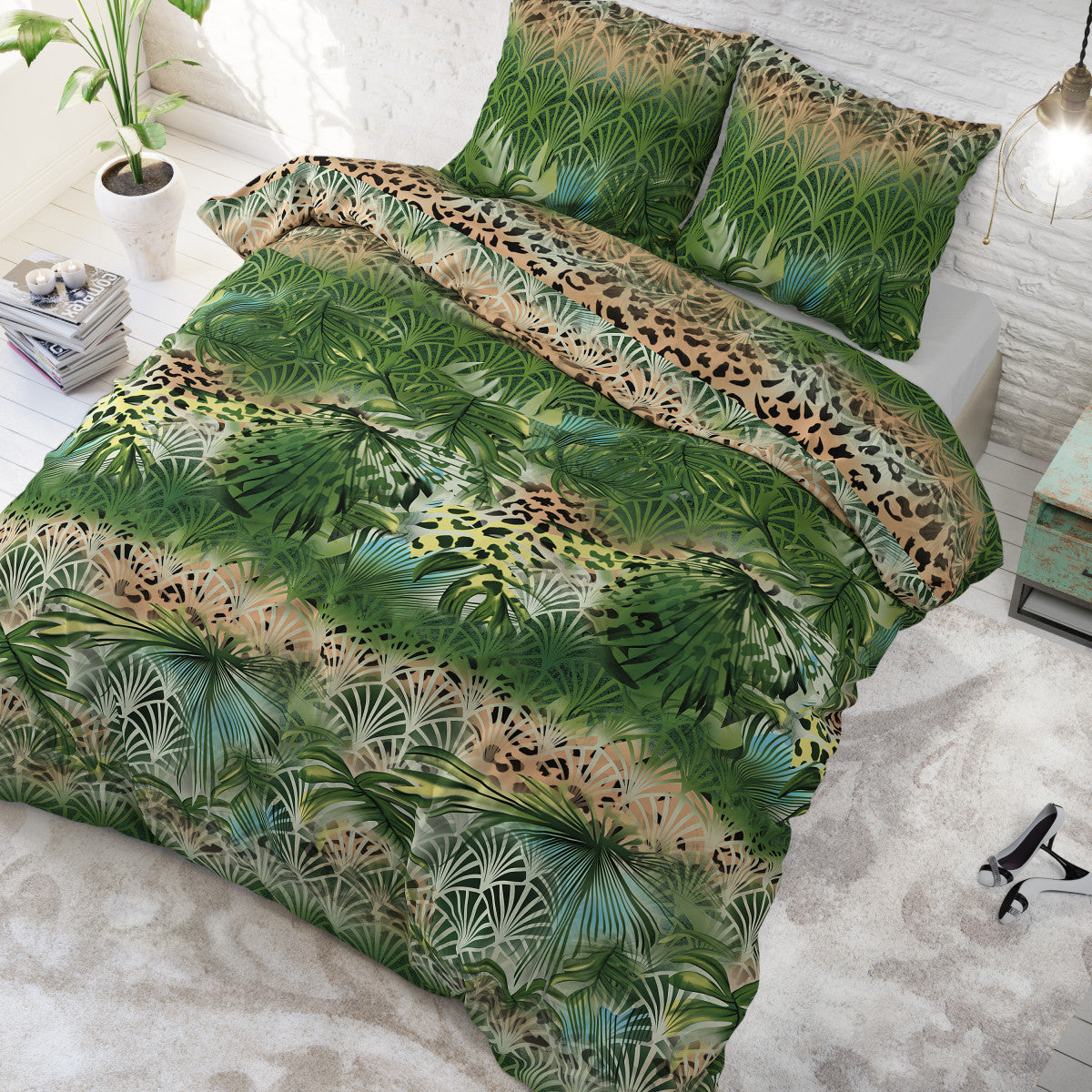 Trendy Jungle Groen