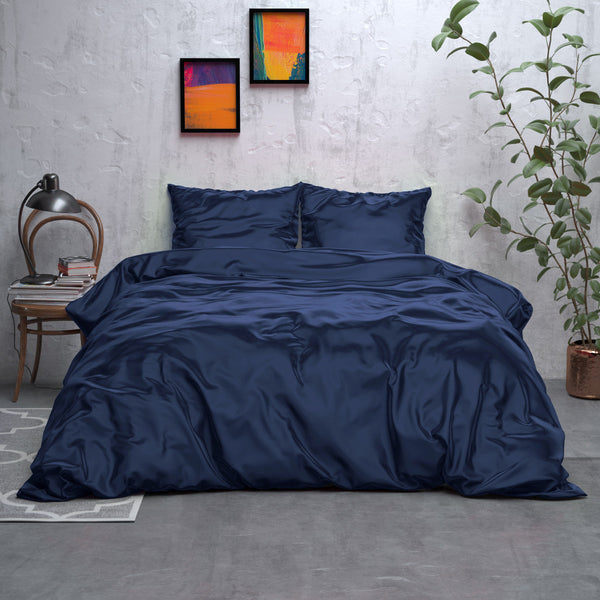 Beauty Skin Care Dekbedovertrek Navy 200 x 220
