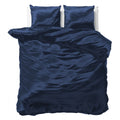 Bettbezug – Beauty-Hautpflege-Bettbezug Marineblau