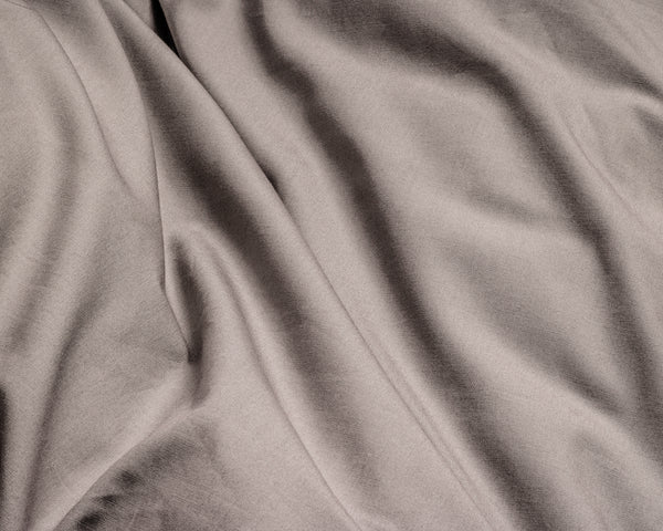 Egyptisch Katoen Uni Taupe