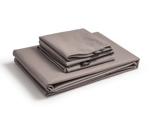 Egyptisch Katoen Uni Taupe