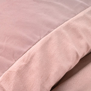Velvet Uni Dekbedovertrek Roze