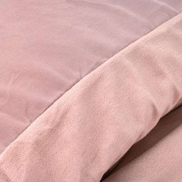 Velvet Uni Dekbedovertrek Roze