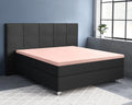 Topper Satin Spannbettlaken Rosa