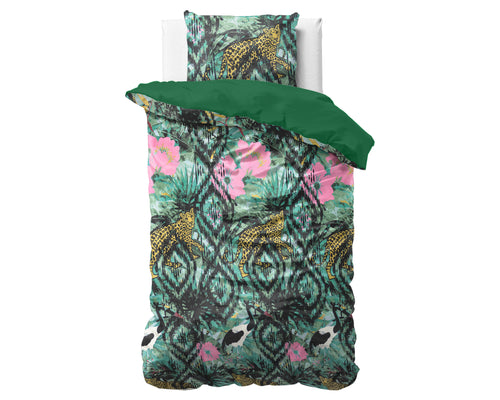 Velvet Botanical forest Groen