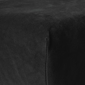 Velvet Hoeslaken Zwart