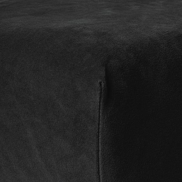 Velvet Hoeslaken Zwart