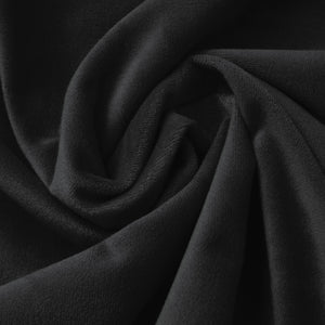 Velvet Hoeslaken Zwart