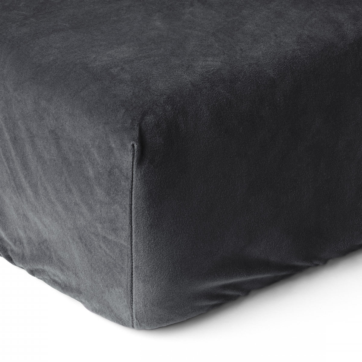Velvet Hoeslaken Antraciet
