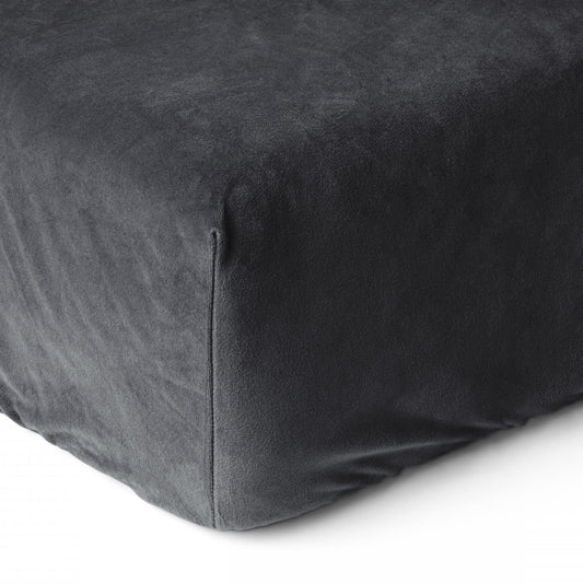 Velvet Hoeslaken Antraciet
