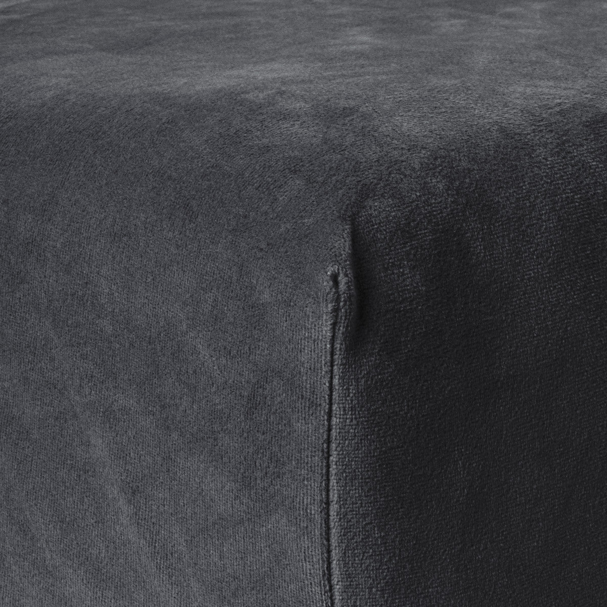 Velvet Hoeslaken Antraciet
