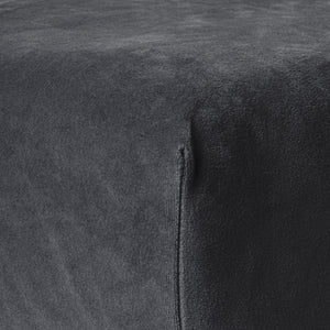 Velvet Hoeslaken Antraciet