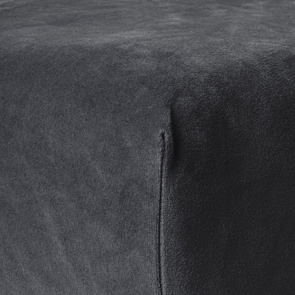 Velvet Hoeslaken Antraciet