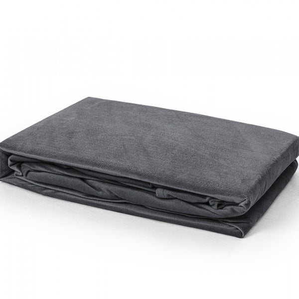 Velvet Hoeslaken Antraciet