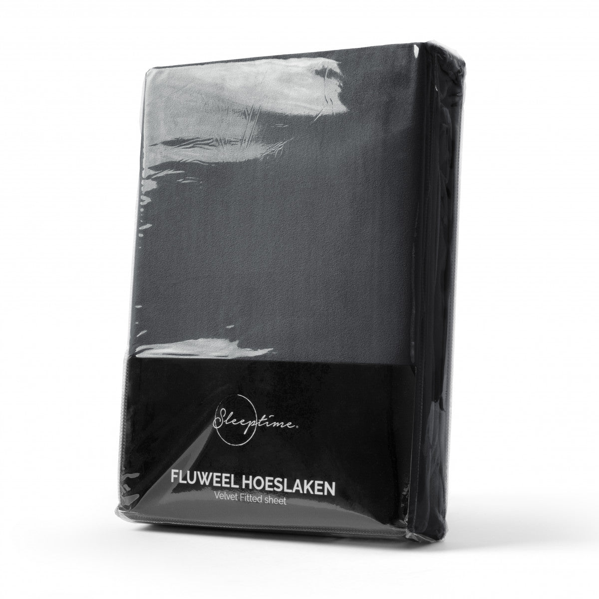 Velvet Hoeslaken Antraciet
