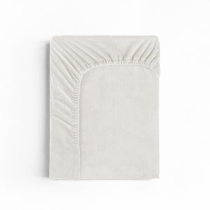 Velvet Hoeslaken Creme