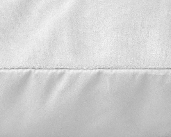 Velvet 2 in 1 kussenslopen Wit 60 x 70