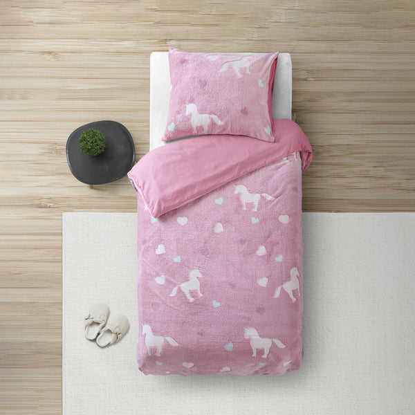 Glow in the dark Unicorn Roze