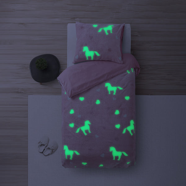Glow in the dark Unicorn Roze